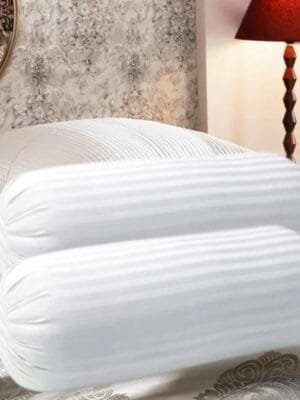 Stripes Bolster | Glace Cotton | Single Piece with Bag Packing