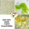Artificial Leaf Curtain LED String Light | 200 LEDs|  8 Modes| Decorative Fairy Light