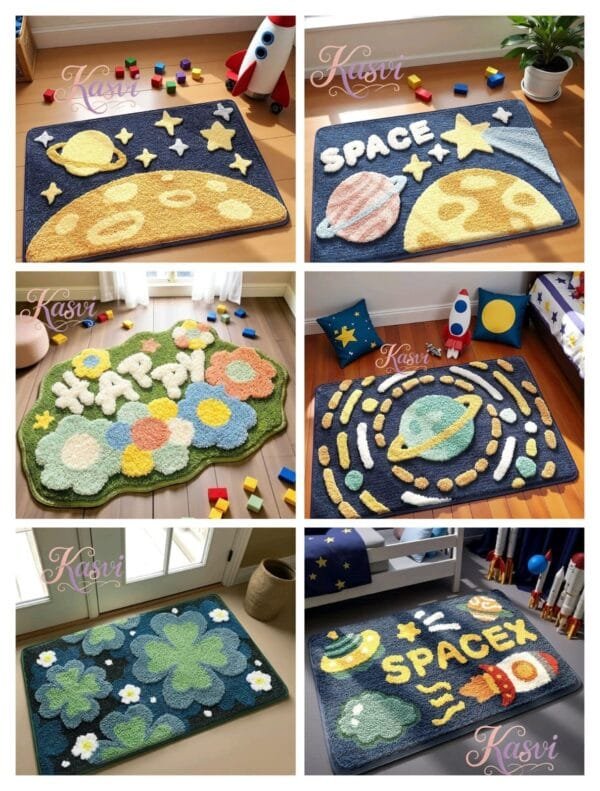 Melody Anti-Skid Bathmat |Soft Microfiber |Machine Washable |40x60 cm