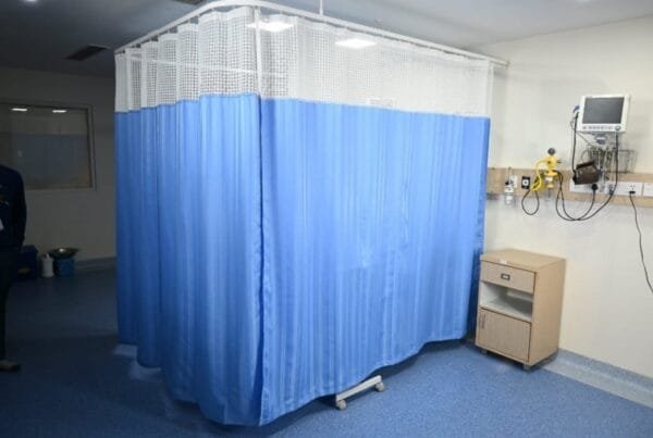 Hospital Cubicle Curtain |Durable Polyester |4x7 ft