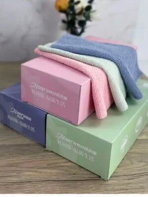 Cleaning Cloth 20 Pieces – Microfiber Kitchen Towels, Reusable Dish Cloths, Non-Scratch Multipurpose Cleaning Wipes