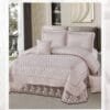 AURIELLE 5-Piece Quilted King Size Bedcover Set with Lace Frill – Style House Luxury Cotton Feel Bedding