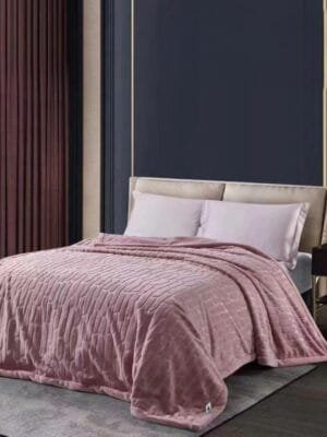 Imperial Premium Rabbit Fur Blanket – Ultra Soft King Size Luxury Winter Blanket | 5.5 kg Imported Collection