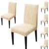 20251125_121113.jpg Japanese Jacquard Elastic Fitted Chair Covers | 6 PCS Ultra Stretch Dining Set