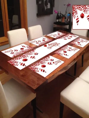 Christmas Placemat Runner combo