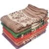 Floral Print Single Bed Fleece Blankets (Pack of 5) – Warm, Soft, 60x90 Inches, Multipurpose Winter Use