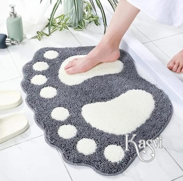 FOOTPRINT Water Absorbent Antiskid Bathmat |40x60 cm |600g |Machine Washable
