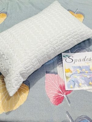 IMG-20251107-WA0017.jpg SPARK SPADES 3 PCS Quilted Glace Cotton Bedsheet Set with Pillow Covers