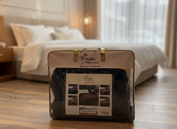 Premium Jacquard Rabbit Fur Comforter | Ultra Soft 6Kg King Size Luxury Blanket