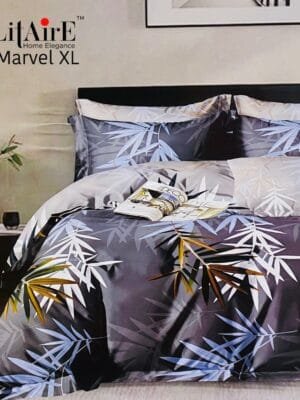 MARVEL XXL 100% Glazed Cotton King Size Bedsheet Set | 3 Pc Bookfold Packing