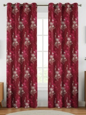 IMG-20251121-WA0081.jpg Gulmohar Print Polyester Curtain | Heavy Eyelet Ring Curtain | 5ft | 7ft | 9ft Sizes