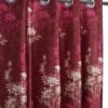 Gulmohar Print Polyester Curtain | Heavy Eyelet Ring Curtain | 5ft | 7ft | 9ft Sizes