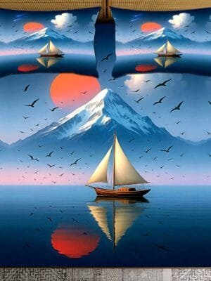 WhatsApp-Image-2025-11-05-at-8.04.21-AM.jpeg NATURE & LOVE Super King Size 7D Digital Print Bedsheet Set – Cotton Feel Fabric with 2 Pillow Covers