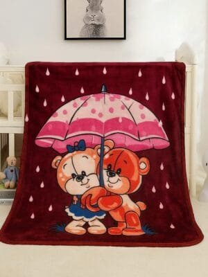 Heavy cloud Ultra Soft Baby Blanket With Border