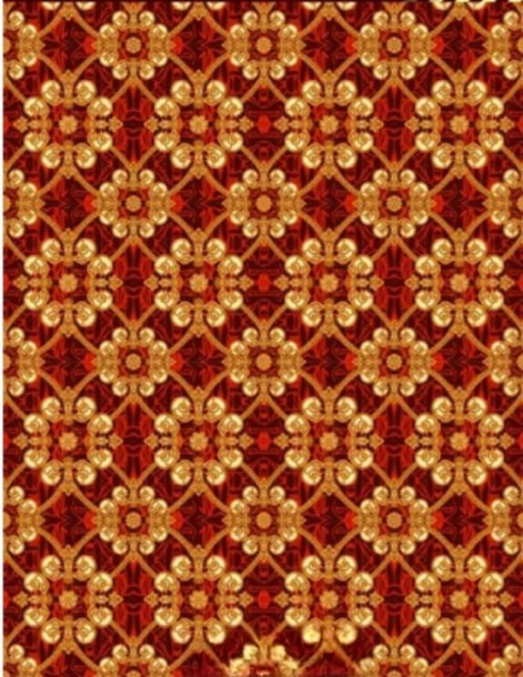 Sundaram Printed Polyester Carpet Roll for Banquet Halls and Event Decoration