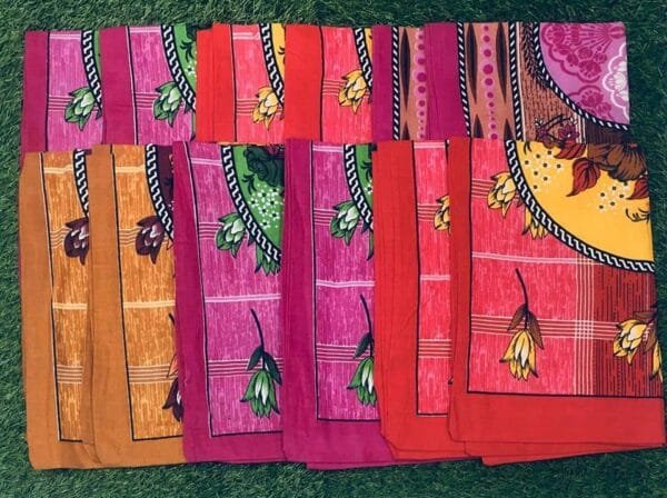 Printed Pillow Covers | Pure Cotton |1 Dozen (6 Pairs)| 16×26 Inch