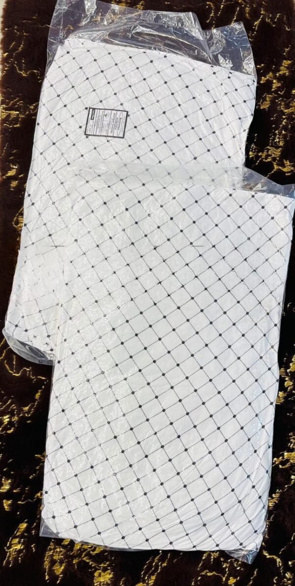 Bombay Dyeing Vacuum Pillow Filler Set of 2 – Soft Reliance Fiber | 17×27 Inches