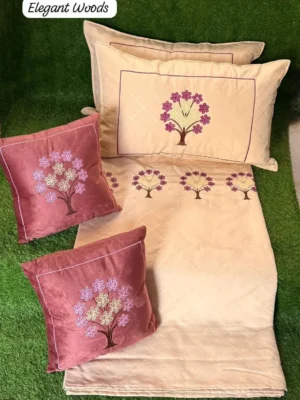 Elegant Woods Double Bedding Set Elegant Woods Double Bedding Set