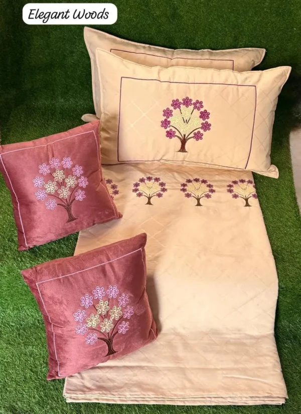 Elegant Woods Double Bedding Set