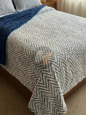 Rabbit Fur Sherpa Dohar Luxury Winter Bedding