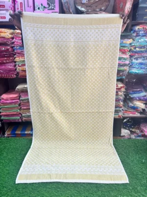 DOT Pattern 100% Cotton Bath Towels Set of 2