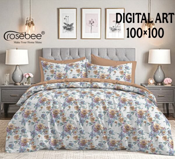 IMG-20260520-WA0269.jpg Digital Art Semi King Size Pure Cotton Bedsheet Set (100x100) – Super Fine Cotton, 3 Pc Set