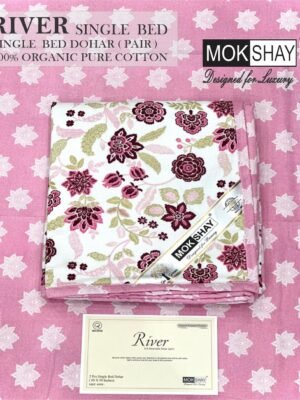 IMG-20260601-WA0095-1.jpg Mokshay River Single Bed Dohar Set (Pair) | 100% Pure Cotton Reversible AC Dohar 60x90 Inches