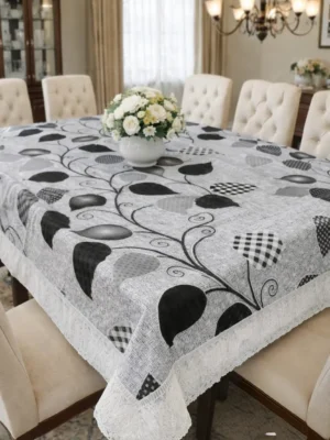 WhatsApp-1-1.webp 6 Seater Waterproof Table Cover with Fancy Lace