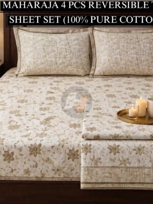 Maharaja 4 pcs reversible top sheet Maharaja 4 pcs reversible top sheet
