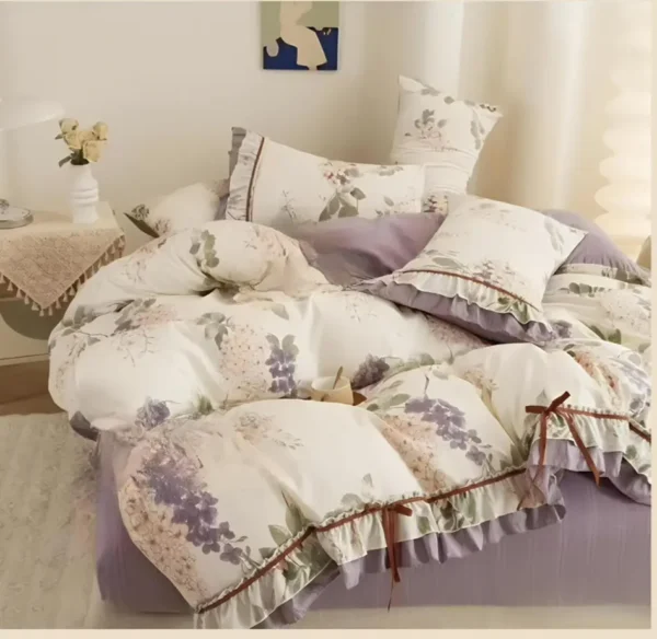 20260707_044646-1.webp Cotton Candy Super King 4PC Bamboo Cotton Comforter Set | 108x108 Bedsheet | Luxury Bedding Set
