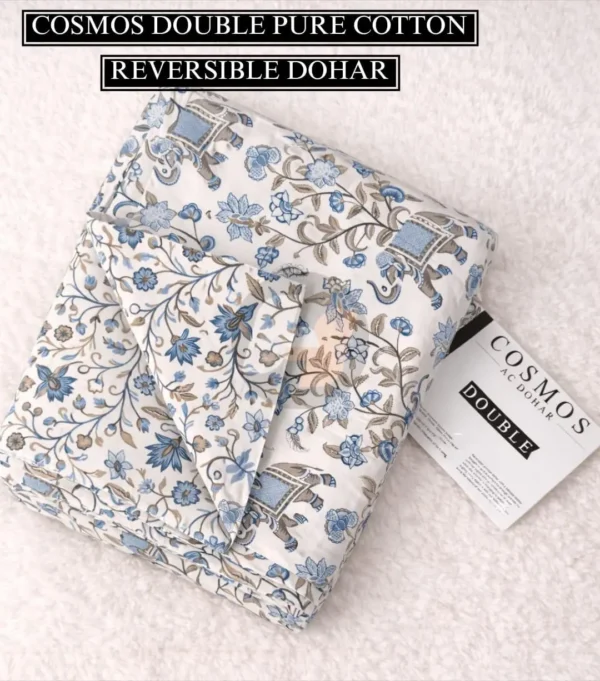 IMG-20260615-WA0140.webp Cosmos Double Bed Reversible AC Dohar | Premium Organic Cotton 3 Layer Dohar