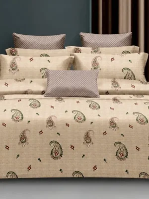 IMG-20260707-WA01691-1.webp SUPERSNOW Super Jumbo King Size Bedsheet | 120x120 Inches | 100% Cotton Premium Bedsheet