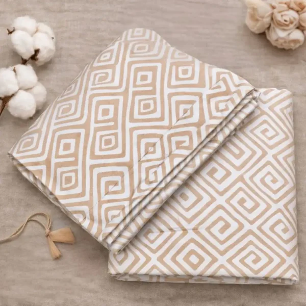IMG-20260708-WA0166.webp Tulip 300 TC Single Bed Dohar Pair | Premium Reversible Cotton AC Dohar Set 60x90 Inches